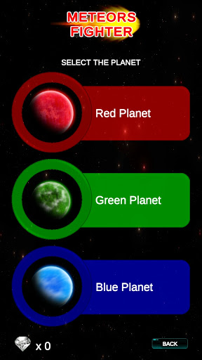 Meteors Fighter - Shooter game