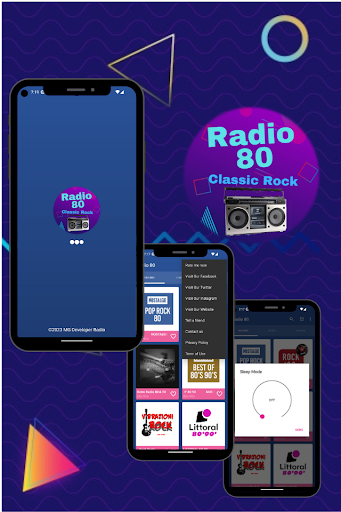 Radio 80 Screenshot 1 - AppWisp.com