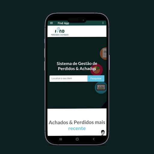Android application FIND - Perdidos & Achados screenshort