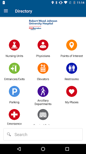 Android application Find Your Way screenshort