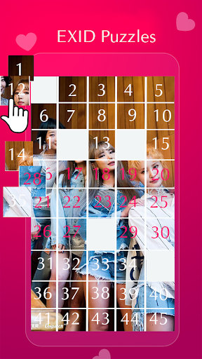Slide Puzzle EXID Game