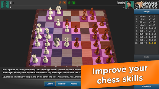 Play and Solve Easy Chess Puzzles - SparkChess