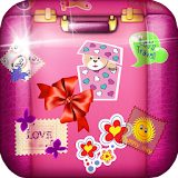 Cute Photo Stickers and Stamps icon