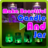 Make Beautiful Candle and Jar icon