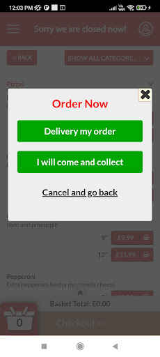 Android application Star Kebab Tenterden screenshort