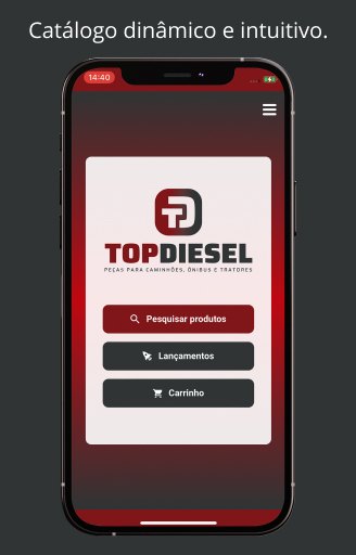 Android application Top Diesel - Catálogo screenshort