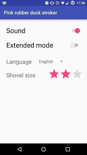 Pink rubber duck stroker