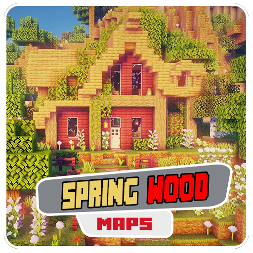 Spring Wood House Map For MCPE