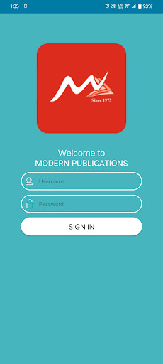 Android application Modern Publications screenshort