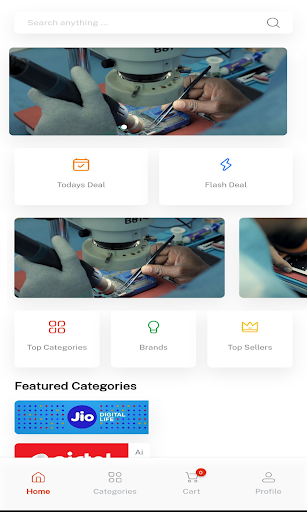 Android application Dikhou screenshort