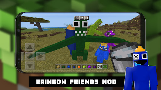 Rainbow Friends Mod Minecraft