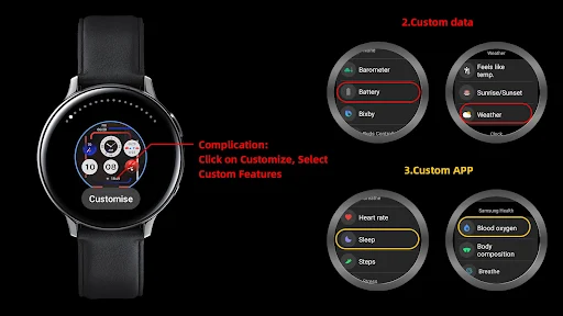 Disordered Flat For Wear OS