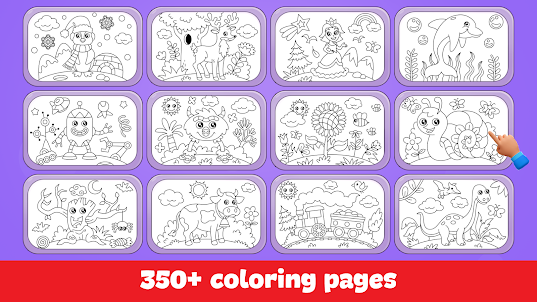 Kids Coloring Game Color Learn