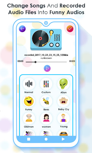 Screenshot of Voice Changer - Funny Recorder