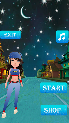 Android application Candy Runner Game screenshort