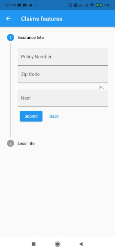 Android application Jarus Mobile - Flutter screenshort