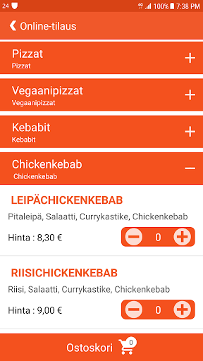 Pizza Service Mankkaa Screen 3