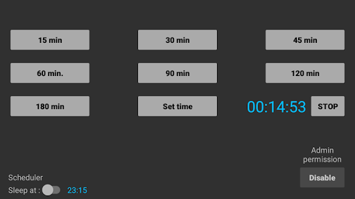 Sleep TV Timer Pro Screen 3