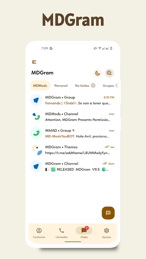 MDGram Messengerのおすすめ画像1