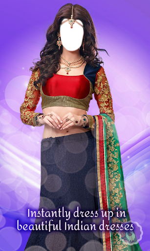 Android application Lehenga Choli Dress Montage screenshort