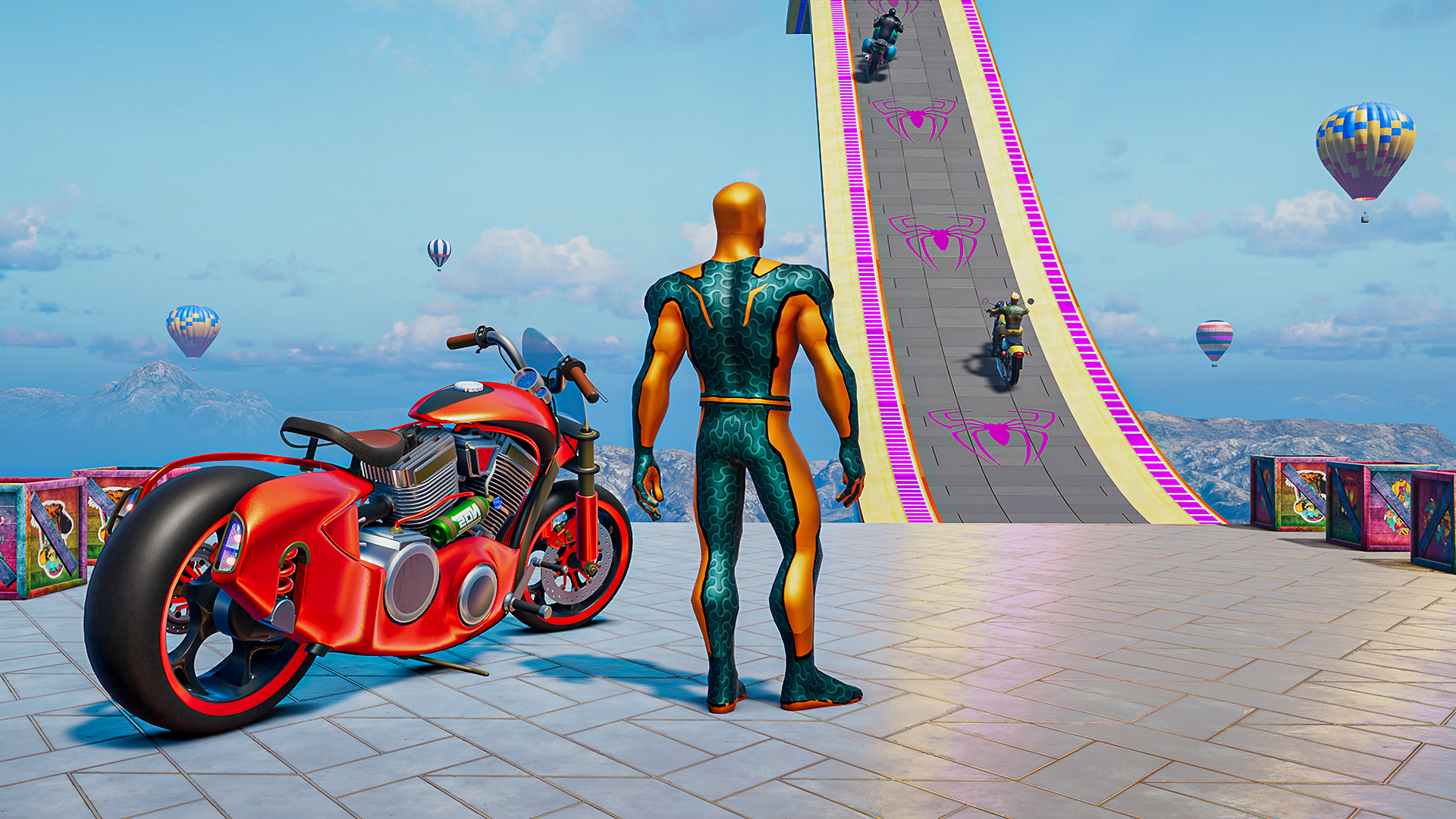 permainan sepeda motor 2022 3D