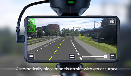 Android application Trimble SiteVision screenshort