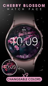 Cherry Blossom Watch Face