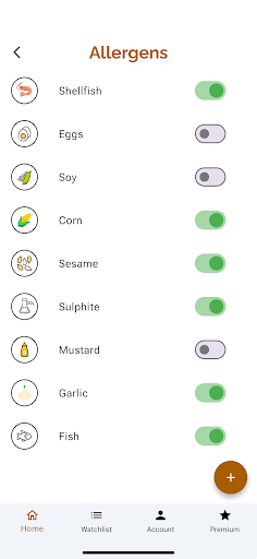 Ingredify - Allergens Checker Screen 3