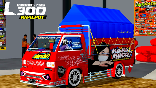 Bussid Mod L300 Knalpot 1.0 APK + Мод (Unlimited money) за Android