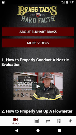 Android application Elkhart Brass Calculator screenshort