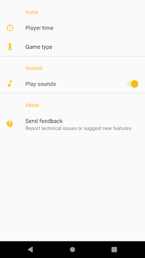 Blitz - simple chess clock Screen 3