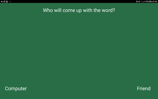 Android application Guess the word screenshort