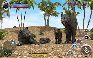 Wild Panther Craft Family Sim - Screenshot 1