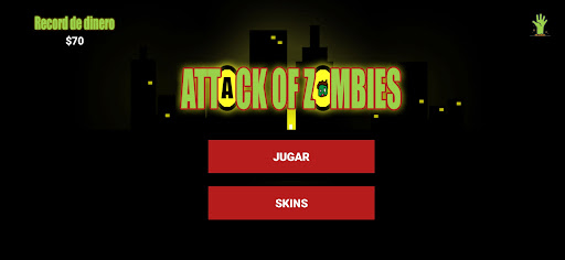 Android application Ataque de Zombies screenshort