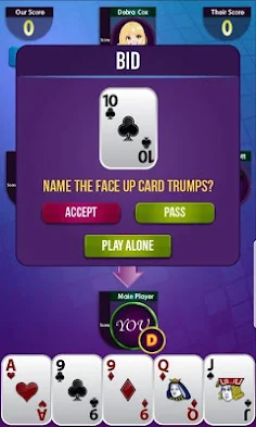 Euchre Card Game - Screenshot 4