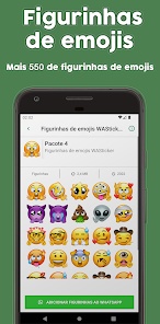 Captura de Pantalla 4 Figurinhas de emojis WASticker android