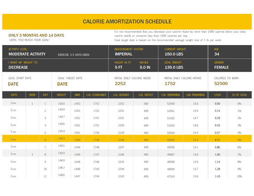 Schedules Office Templates Screen 2