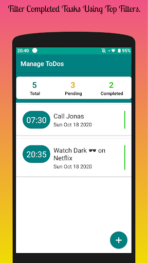 Manage To Dos To Do List, Reminder  Task Manager