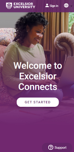 Android application Excelsior University screenshort