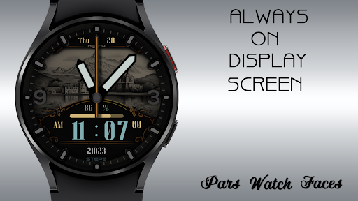 Retro Hybrid Watch Face screenshot 30