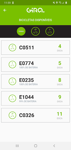 Gira. Bicicletas de Lisboa Screenshot 1 - AppWisp.com
