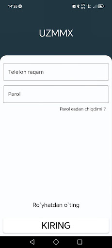 UZMMX Screen 2