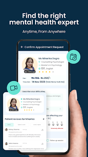 Mannkaa -Mental Health Therapy Screen 2