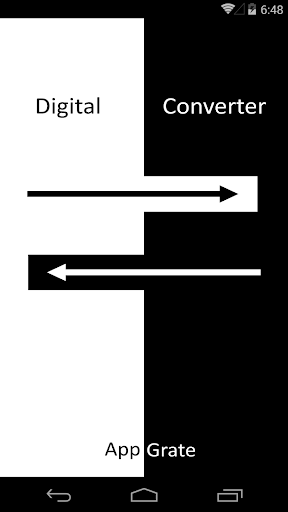 Android application Digital Converter screenshort