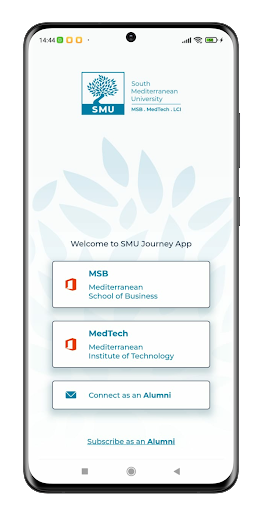 Android application SMU Journey screenshort