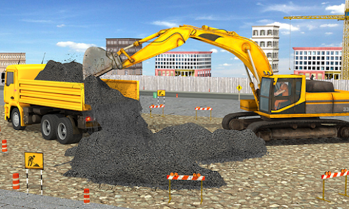 Highway Construction Games 3d 3.0 APK + Mod (Free purchase) for Android