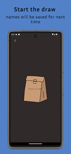 Names draw - Random picker Screen 2