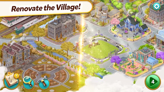 Mystery Match Village MOD APK (Unlimited Money) 4