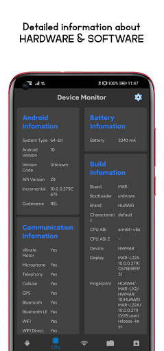 CPU-Z - My Device Information Screen 2