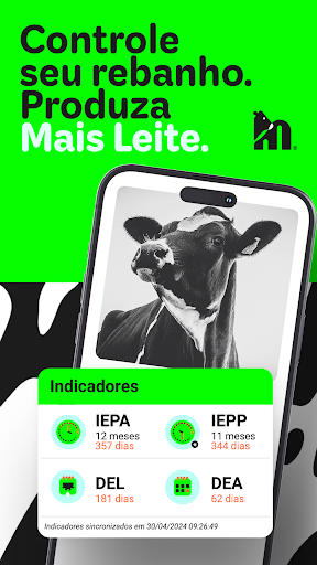 Android application Mais Leite Controle do Rebanho screenshort